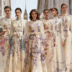 批发新款定位花钻石长款大裙摆<b class='q'>连衣裙</b> 2 件套6色