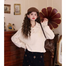 批发​​孤舟钓雪复古港风<b class='q'>秋</b>冬厚款休闲百搭衬衫上衣