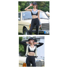 批发재고있음运动分体五件套洋气竞技专用冲浪潜水高级感防晒长袖长裤