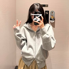 批发新款木耳边领长袖羊毛<b class='q'>针织</b><b class='q'>开衫</b><b class='q'>女</b>百搭显瘦别致毛衣外套上衣潮