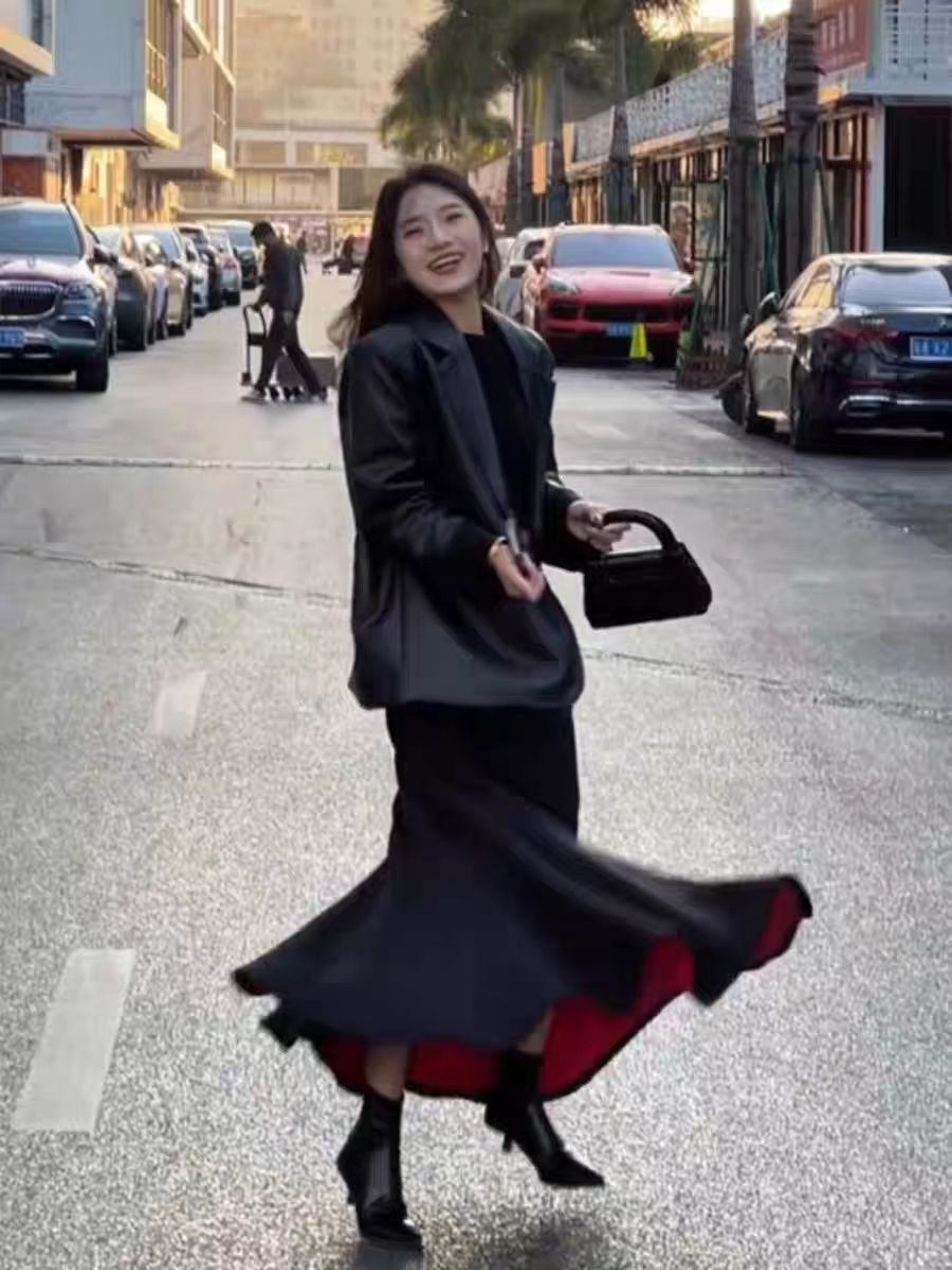 빨간 바닥 인어 지 따뜻한 와 부드러운 누가 이해하다 이 기사 빨간 바닥 단계별 건강 연꽃 치마 ~ 중 권위 빨간 바닥 인어 꼬리 스커트