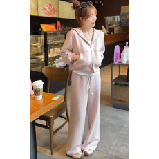 批发2026早<b class='q'>春</b>款高品质设计感连帽卫衣外套套装