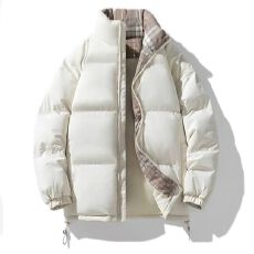 批发【面料星漫棉，里料210T】2025冬季新款棉服情侣装面包棉服<b class='q'>立领</b>棉
