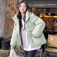 批发气质短款羽绒棉服2025冬季新款<b class='q'>女</b>百搭时尚小个子外套现货款棉服