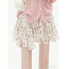 批发2026<b class='q'>夏</b>新款半身裙女休闲百搭碎花短裙松紧高腰显瘦韩版防走光裙子