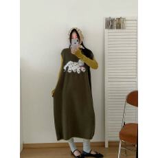 批发孕妇装秋冬季套装连衣裙2025新款<b class='q'>时尚</b>孕妈高级穿搭<b class='q'>时尚</b>时髦裙子