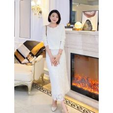 批发【云波柔衿】秋款波浪花边一字领长袖<b class='q'>针织衫</b>女时尚显瘦上衣