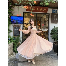 批发大码女装千金甜美仙女晚<b class='q'>礼服</b>公主网纱气质连衣<b class='q'>裙</b>子
