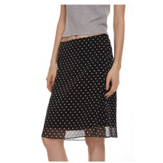 批发白色韩系波点半身裙女2026春季新款木耳边高腰减龄包臀短裙