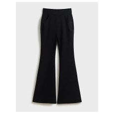 批发专柜品质 口碑神裤！立裁弧线分割提臀设计 中高腰休闲微喇叭裤