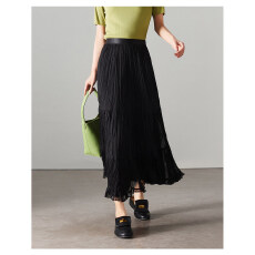 批发超好看<b class='q'>冬</b>装半身裙女2026新款网纱高腰A字蛋糕裙长款层次感仙女裙