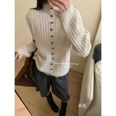 批发25秋装新款<b class='q'>女装</b>女士设计感针织开衫毛衣女秋冬<b class='q'>外套</b>高级感上衣