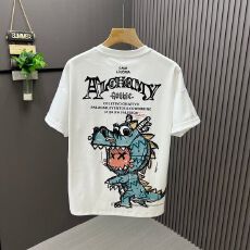 批发新款短袖t恤男ins潮牌欧美<b class='q'>嘻哈</b>风圆领打底衫上衣夏季休闲宽松体恤