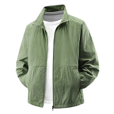批发跨境防晒衣男士<b class='q'>夏</b>季冰丝透气薄款速干休闲外套户外大码夹克皮肤衣