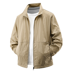 批发嘎境防晒衣男士<b class='q'>夏</b>季冰丝透气薄款速干休闲外套户外大码夹克皮肤衣