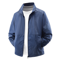 批发嘎境防晒衣男士<b class='q'>夏</b>季冰丝透气薄款速干休闲外套户外大码夹克皮肤衣