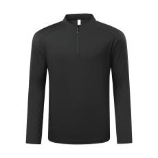 批发跨境男士户外运动潮流长袖体恤直播爆款<b class='q'>休闲</b>健身高品质平替T恤