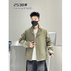 批发实体店高品质男士秋冬<b class='q'>潮</b>流百搭夹克防风保暖冲锋衣立领上衣外套