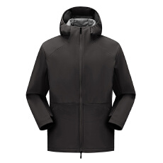 批发跨境男女同款户外运动多功能软壳衣连帽情侣冲锋衣夹克登山服外套