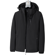 批发户外三合一冲锋衣男女拆卸加厚抓绒内胆保暖外套秋冬季旅游情侣款