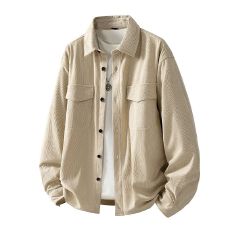 批发跨境<b class='q'>男</b>士爆款<b class='q'>衬衫</b>春秋冬2025新款潮流百搭<b class='q'>长袖</b>休闲宽松小落肩上衣