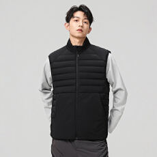 批发潮牌时尚高品质羽绒服马甲<b class='q'>男士</b>户外运动休闲跨境无袖立领保暖外套