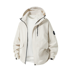 批发跨境新款春秋冬潮流冲锋衣男女连帽外套防风防水保暖情侣户外上衣