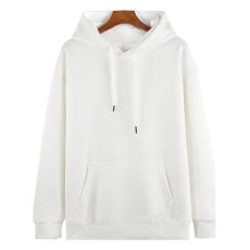 批发跨境男士休闲纯棉双层连帽卫衣秋冬新款长袖T恤内搭外穿保暖上衣