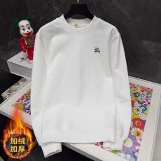 批发新款休闲印花秋<b class='q'>冬</b>卫衣男士加绒韩版新款圆领宽松上衣chic港风长袖