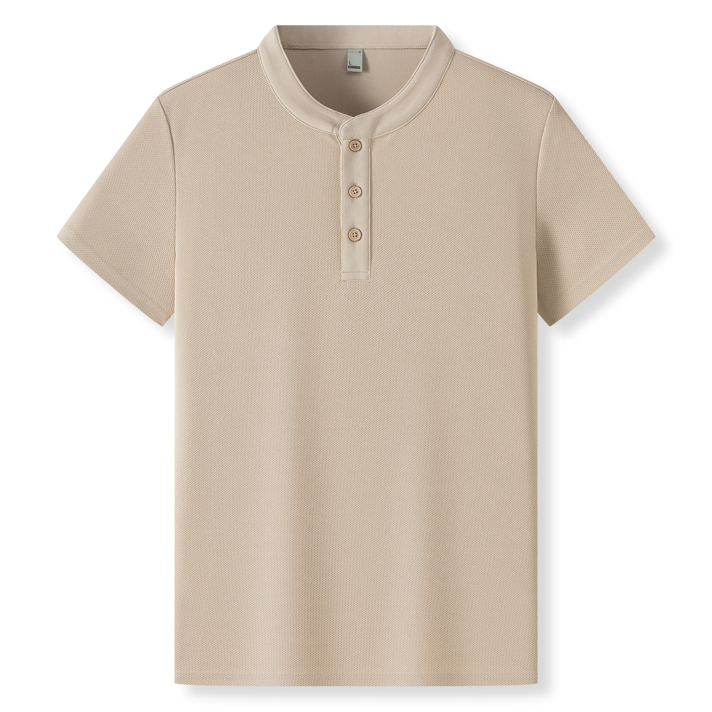 여름 2026 새로운 라운드 넥 반팔 남성 캐주얼 폴로 칼라 트렌드 만나는 맨위 다용도 단색 캐주얼 티셔츠