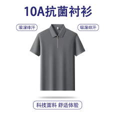 批发夏季高品质新款短袖男士休闲翻领潮流打底上衣百搭纯色休闲POLO衫