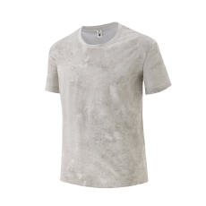 批发新款潮牌短袖<b class='q'>t</b><b class='q'>恤</b><b class='q'>男</b>士夏季2026圆领青年印花刺绣上衣修身透气<b class='q'>t</b>衫