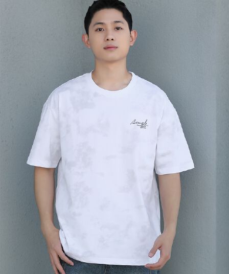 개체 높은 품질 순면 새로운 남성 여름 라운드 넥 티셔츠 조수 브랜드 알파벳 캐주얼 반팔 t 금액 빅 맞춤 제작