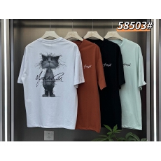 实体高品质纯棉新款男士夏季圆领T恤潮牌字母休闲短袖t量大可订做