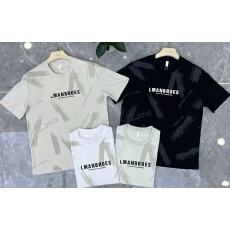 实体高品质纯棉新款男士夏季圆领T恤潮牌字母休闲短袖t量大可订做