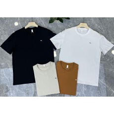 实体高品质纯棉新款男士夏季圆领T恤潮牌字母休闲短袖t量大可订做