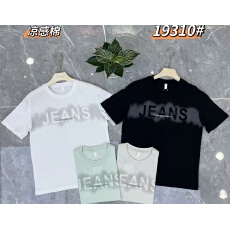 批发跨境实体高品质纯棉新款男士夏季圆领T恤潮牌休闲短袖t量大可订做