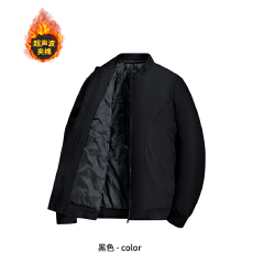 批发跨境棒球领休闲棉衣男中青年面包服棉服<b class='q'>潮</b>牌休闲学生加厚<b class='q'>潮</b>流外套