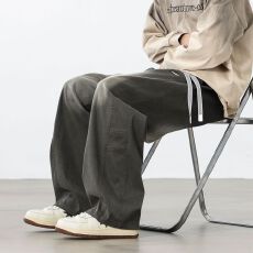 批发跨境潮牌男士<b class='q'>大码</b>春秋冬莱赛尔水洗牛仔裤<b class='q'>大码</b>宽松垂感休闲直筒裤