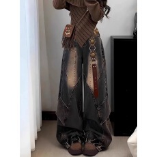 批发美式复古工<b class='q'>装裤</b>牛仔裤裤子<b class='q'>女</b>款2026春季新款高腰宽松直筒裤阔腿<b class='q'>裤</b>