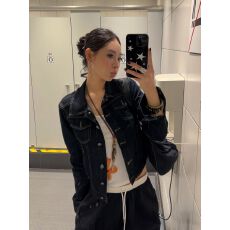 批发2026美式复古解构质感<b class='q'>牛仔</b>外套宽松廓形修身显瘦工装<b class='q'>夹克</b>女