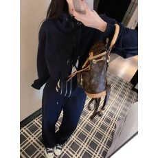 批发美式慵懒藏蓝色连帽卫衣外套直筒卫裤套装女秋冬季