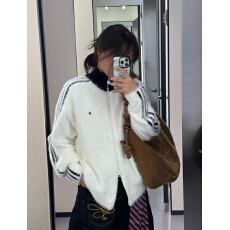 批发时尚宽松人造毛皮运动夹克<b class='q'>外套</b>女装秋冬新款<b class='q'>休闲</b>上衣