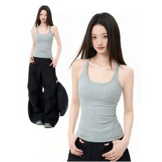 批发2026<b class='q'>春</b>夏季新款带胸垫吊带背心女修身大码内搭美背打底无袖上衣