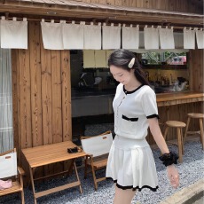 批发法式甜美千金<b class='q'>小香</b>风针织<b class='q'>套装</b>女2026年夏减龄显瘦百搭学院风半身裙