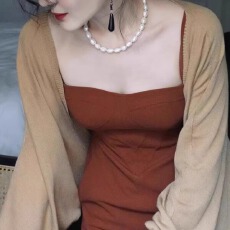 批发灯笼袖冰丝防晒坎肩<b class='q'>针织</b><b class='q'>开衫</b>外套薄款女披肩夏配吊带长裙外搭罩衫