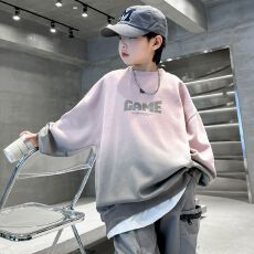 批发男童卫衣春秋款2026新款儿童秋装中大童炸街韩版上衣帅洋气休闲潮