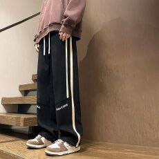 批发儿童装男童秋装裤子2025新款中大童春秋款男孩运动卫裤秋季长裤潮