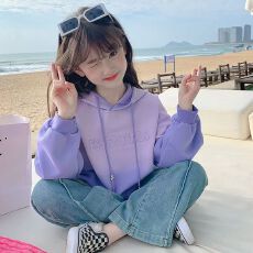 批发女童<b class='q'>卫衣</b>春秋款2025新款洋气<b class='q'>儿童</b>秋装网红时髦小女孩连帽上衣童装