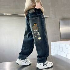 批发<b class='q'>男童</b><b class='q'>牛仔裤</b>2025春秋新款长裤男孩老爹裤帅气时髦霸气<b class='q'>男童</b>裤
